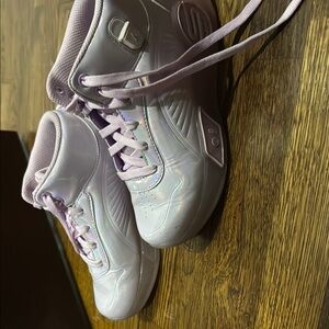 Skechers girl S lights remix - size 3 Shiny Pink